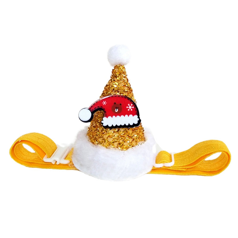 Christmas Pet Cone Hat with Adjustable Strap
