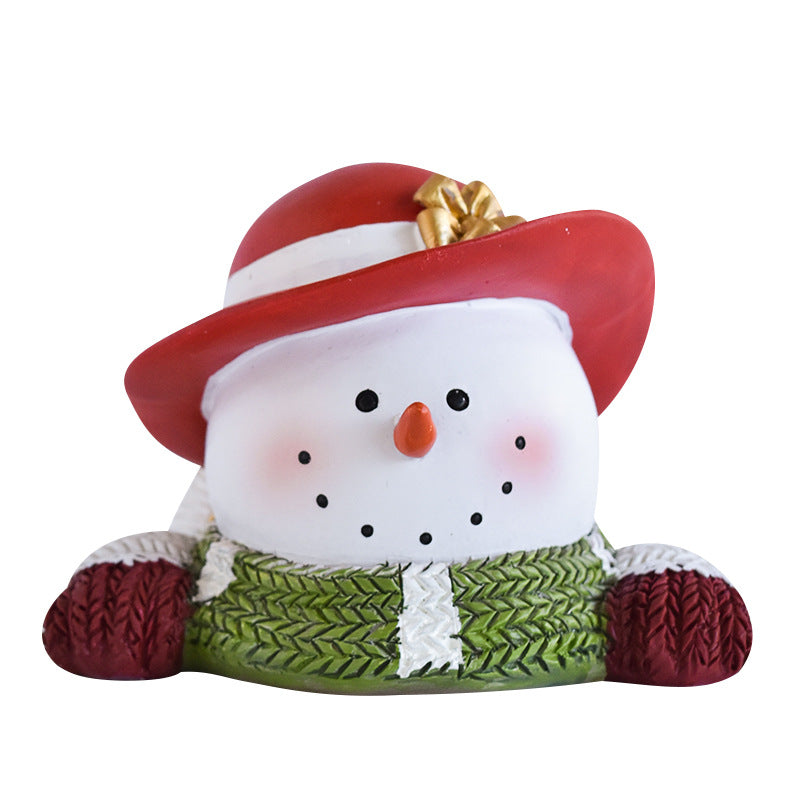 Resin Christmas Snowman Decoration — SD11 or SD12