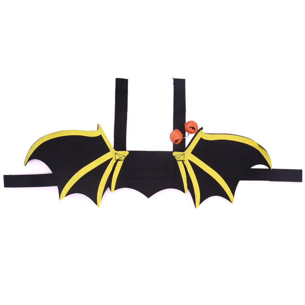Bat Wings Halloween Costume for Dogs & Cats — 4 Colors, S to L