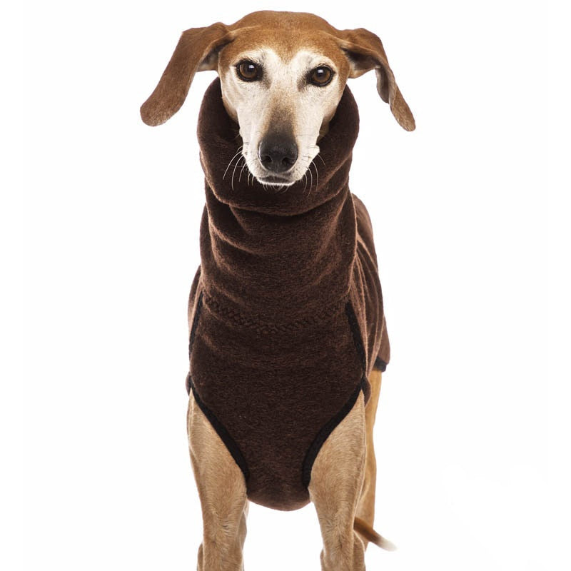 High-Collar Winter Pullover for Medium & Large Dogs