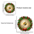 Christmas Countdown Wreath Wall Sticker — 1 Piece