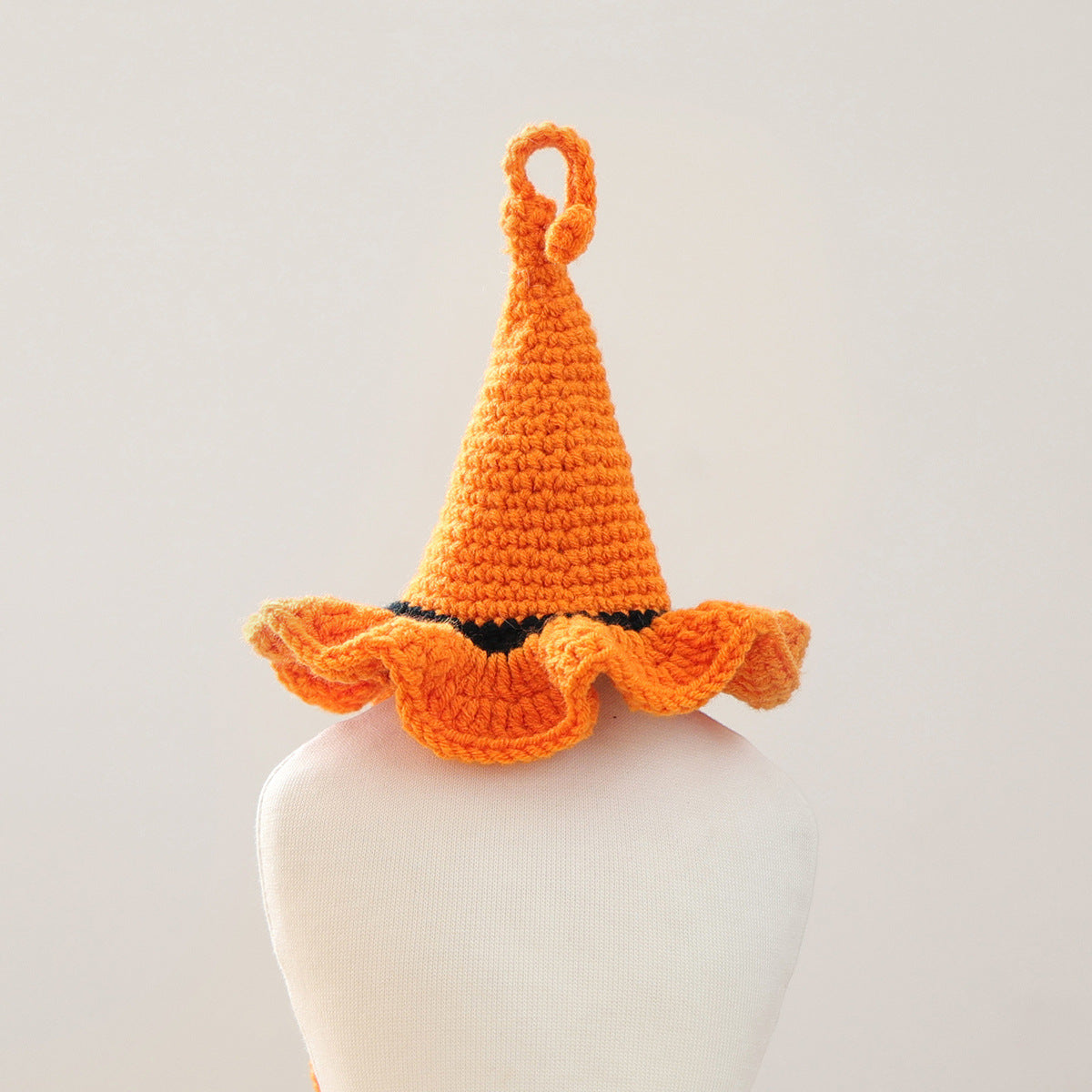 Pet Accessories Knitted Wizard Hat for Dogs and Cats, Cute Halloween Costume Decoration