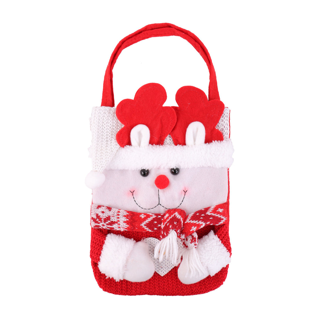 Knitted Christmas Gift Bag — 3 Styles