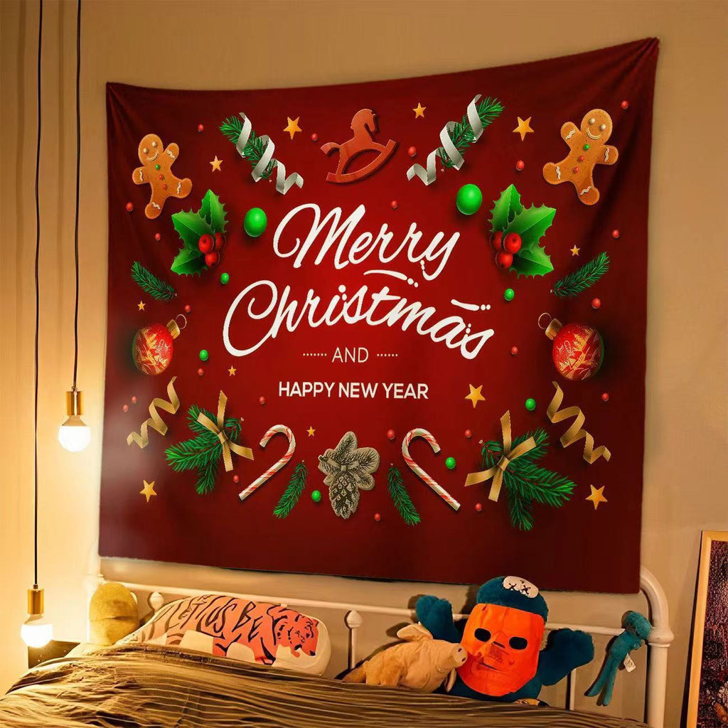 Christmas Wall Hanging Tapestry — 15 Styles, 98 × 68 cm