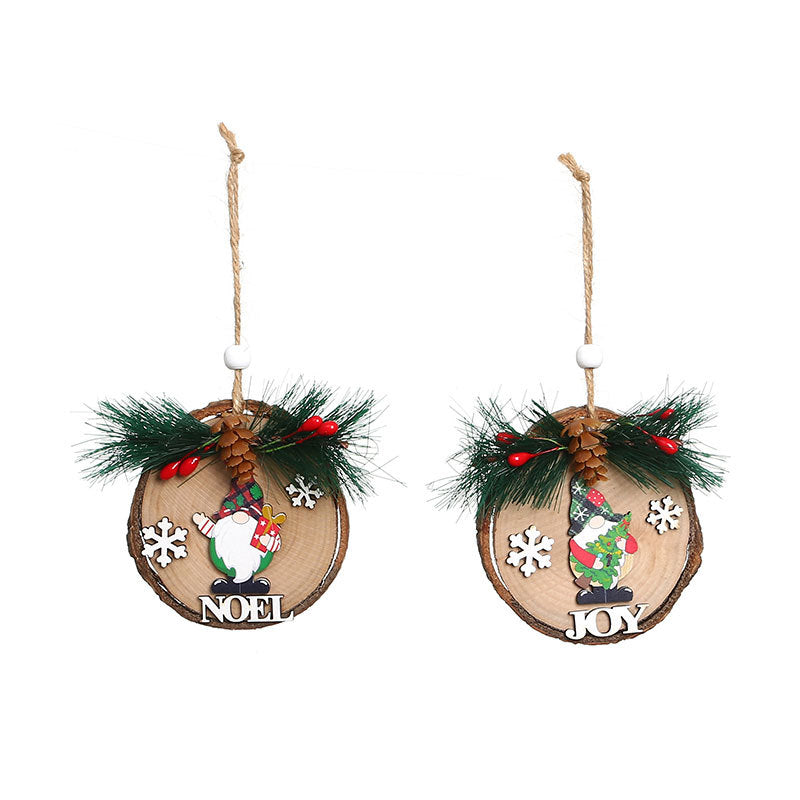 Wooden Christmas Hanging Ornament — Tree or Gift Pack