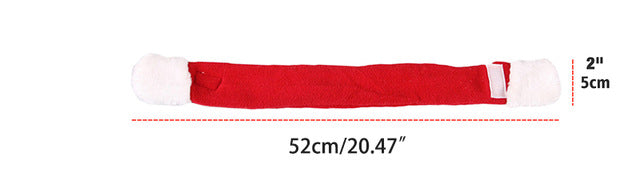 Christmas Pet Scarf & Hat Accessories for Cats and Dogs