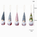 New Christmas products, multiple wool small ornaments, faceless elderly people, dwarf plush toys, gift Rudolf