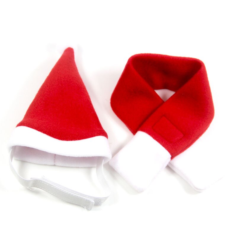 Christmas Pet Scarf & Hat Accessories for Cats and Dogs