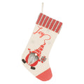 Cloth Christmas Stocking Gift Bag — 4 Designs