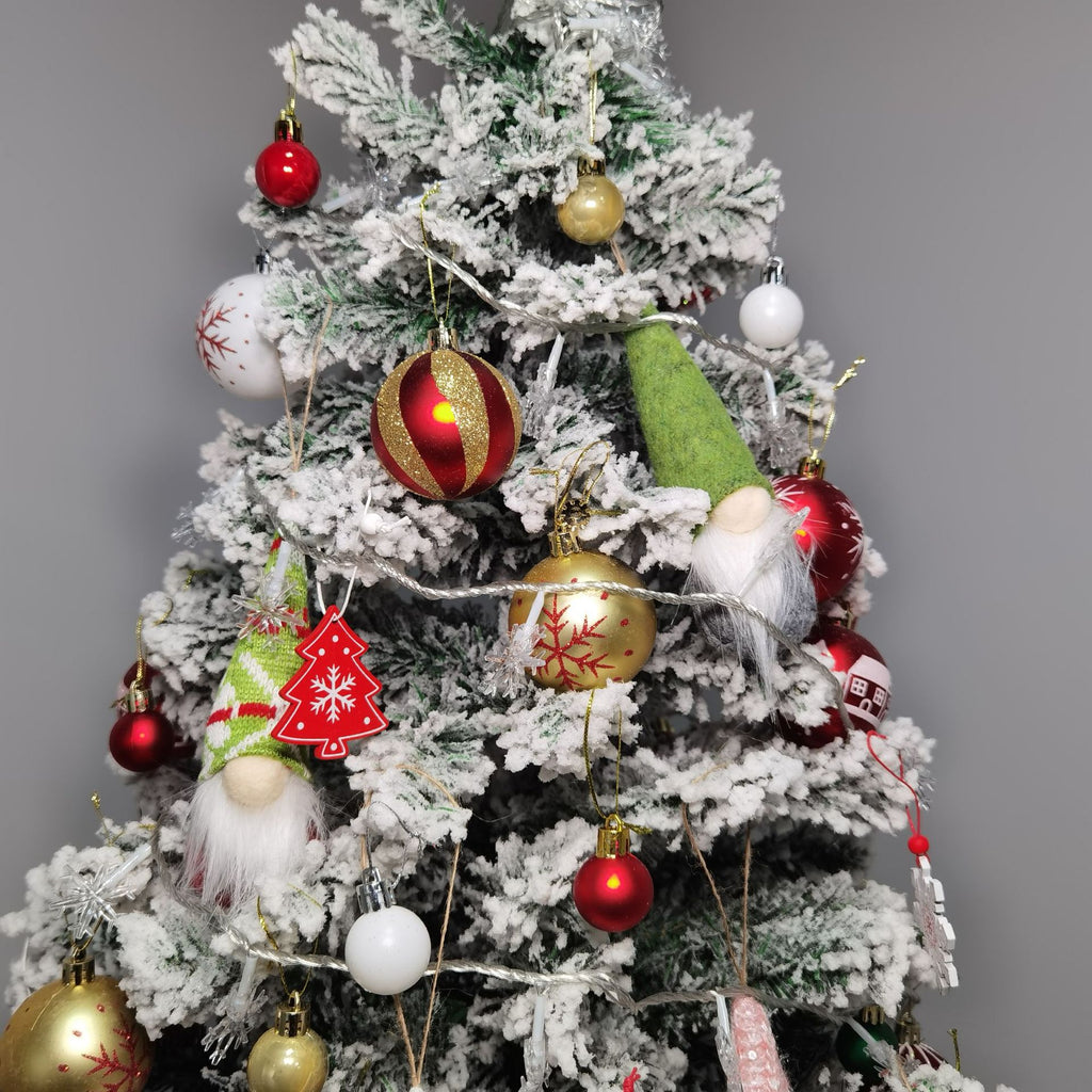 New Christmas products, multiple wool small ornaments, faceless elderly people, dwarf plush toys, gift Rudolf
