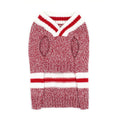 Wool-Blend V-Neck Pet Sweater for Cats & Small Dogs