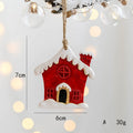 Resin Christmas Pendant Ornament — Styles A, C or D