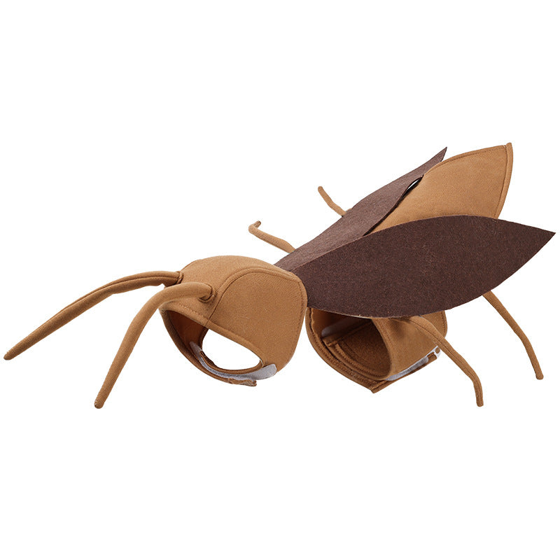 Funny Halloween Cockroach Costume for Dogs & Cats