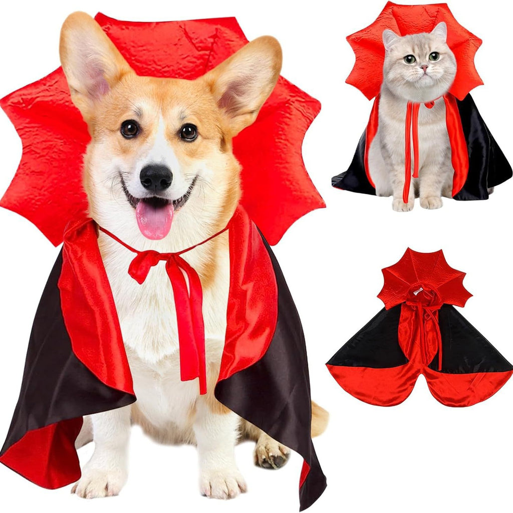 Halloween Bat Costume Cloak for Cats & Dogs