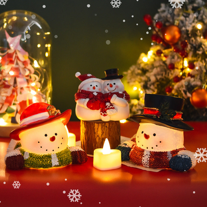 Resin Christmas Snowman Decoration — SD11 or SD12