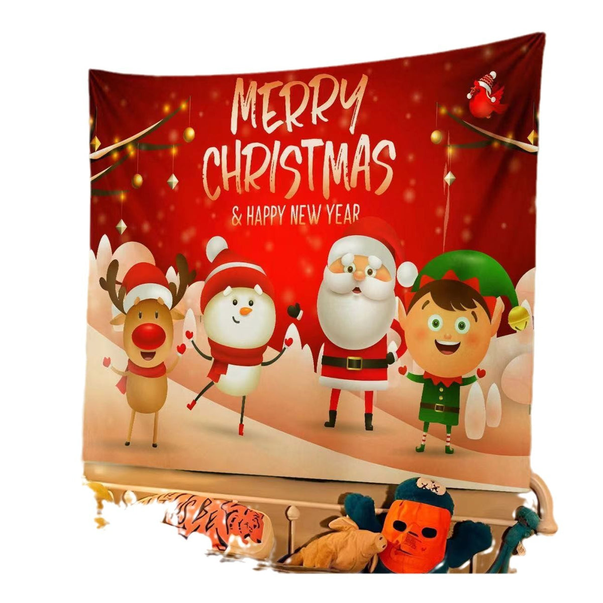 Christmas Wall Hanging Tapestry — 15 Styles, 98 × 68 cm