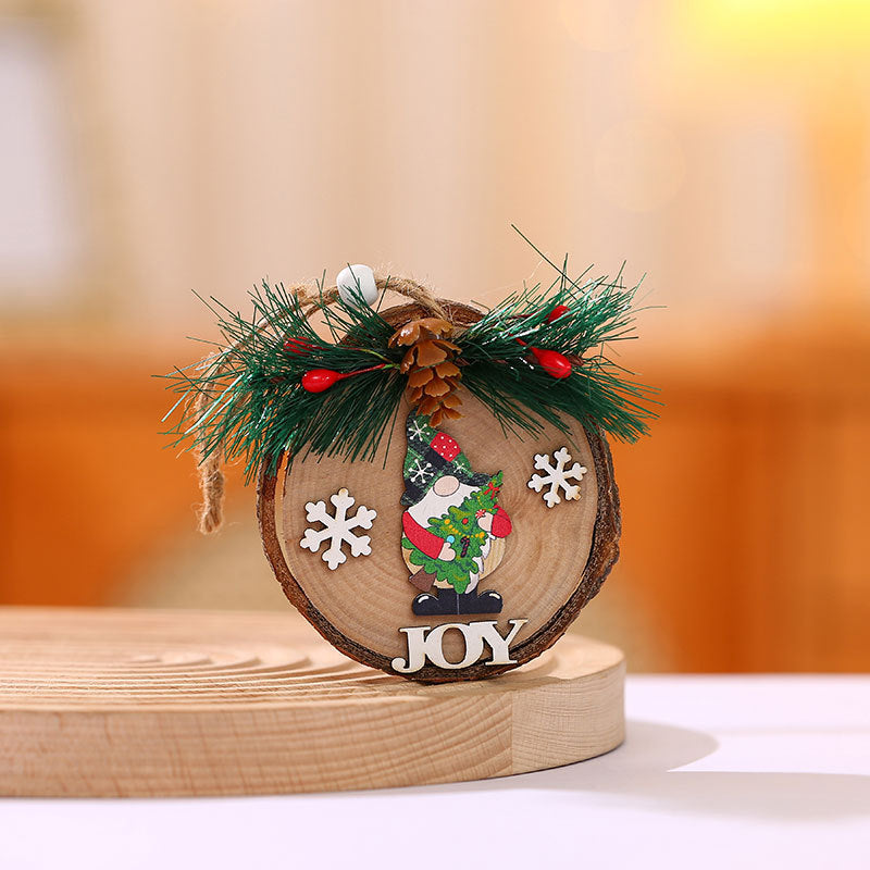 Wooden Christmas Hanging Ornament — Tree or Gift Pack