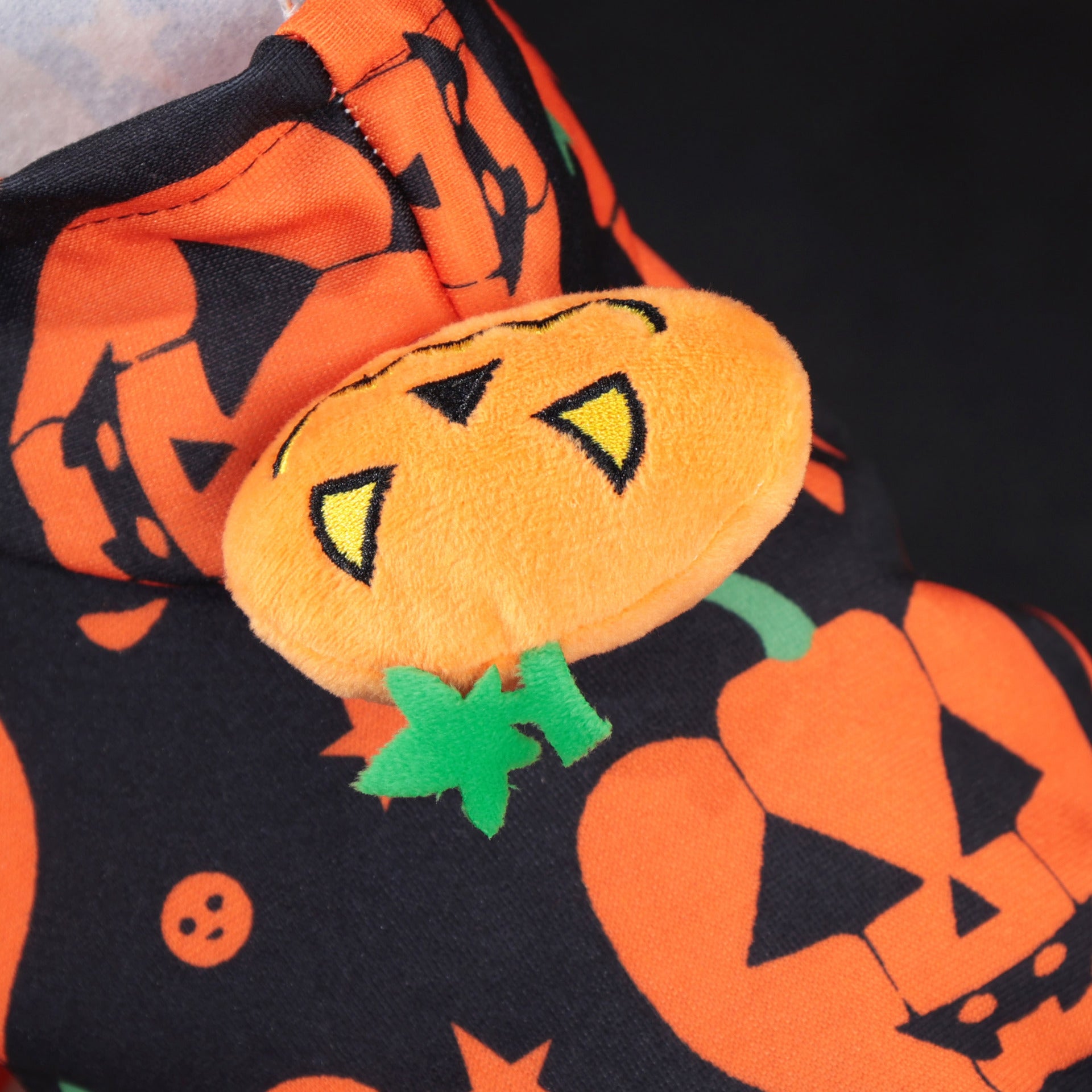 Halloween Pumpkin Hoodie Sweatshirt for Small Dogs & Cats