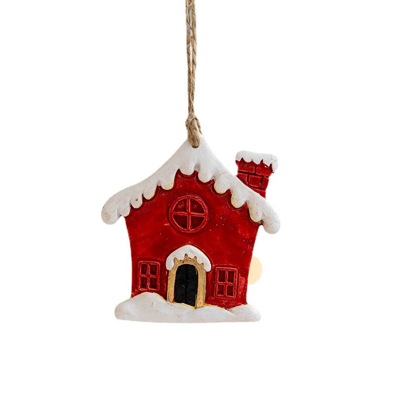 Resin Christmas Pendant Ornament — Styles A, C or D