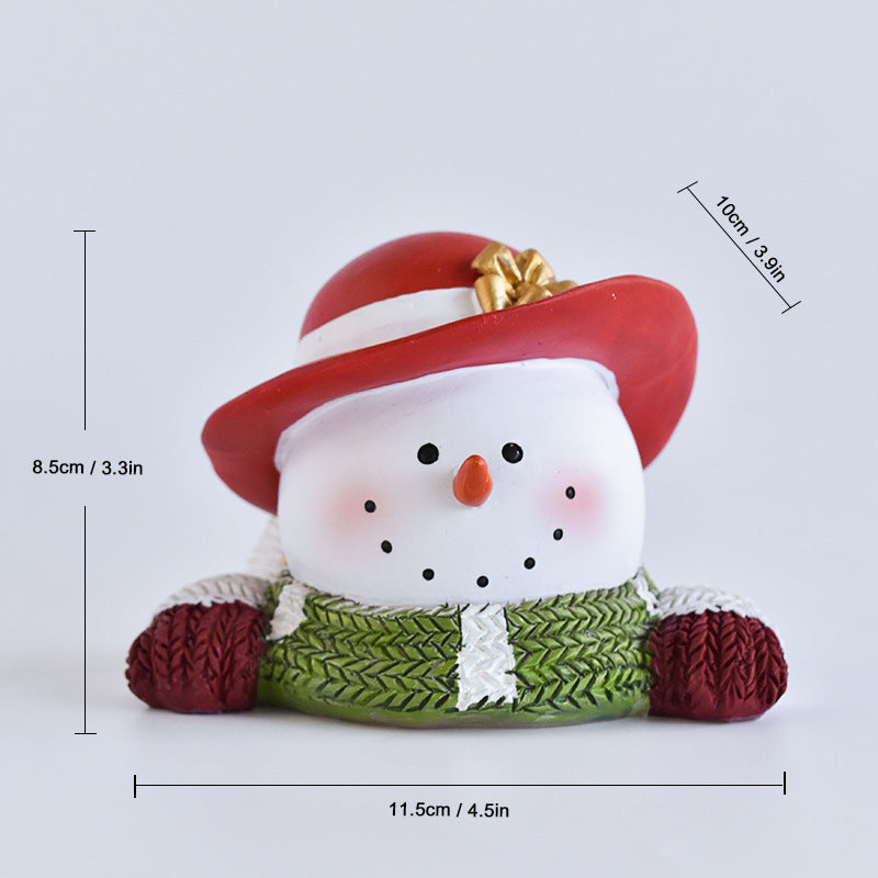Resin Christmas Snowman Decoration — SD11 or SD12