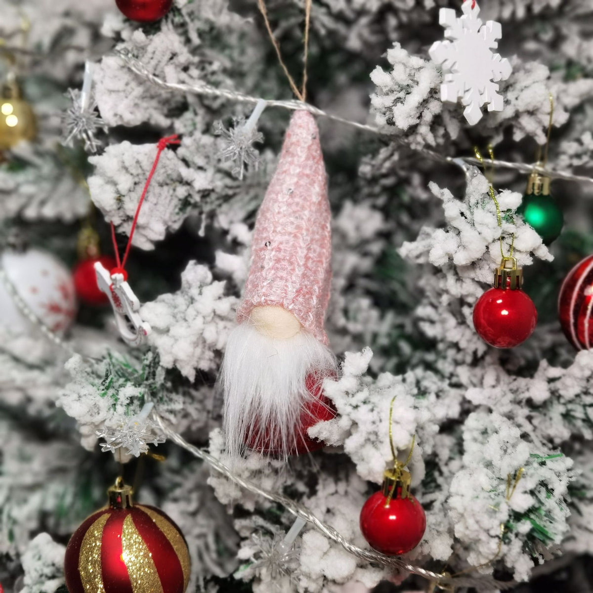 New Christmas products, multiple wool small ornaments, faceless elderly people, dwarf plush toys, gift Rudolf