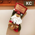 Christmas Stocking Candy Gift Bag — Santa, Snowman or Elk