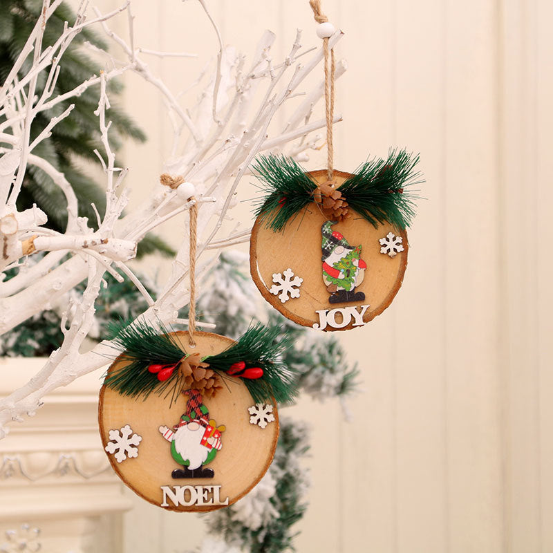 Wooden Christmas Hanging Ornament — Tree or Gift Pack
