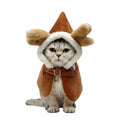 Christmas Antler Pet Cape for Cats & Dogs
